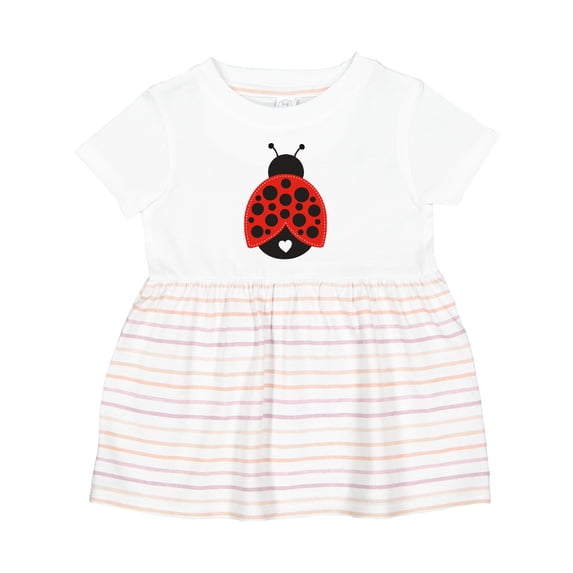 Inktastic Lady Bug Girls Baby Dress