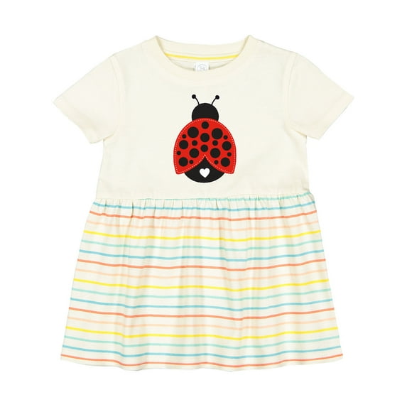 Inktastic Lady Bug Girls Baby Dress