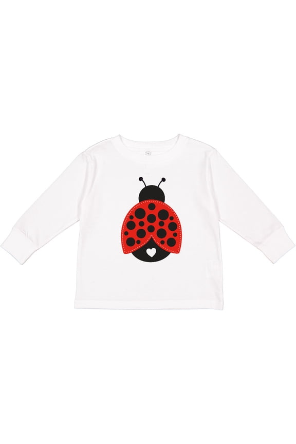 Lady Bug Girls Long Sleeve Toddler T-Shirt