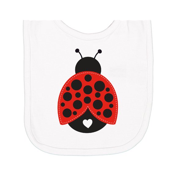 Inktastic Lady Bug Newborn Bib
