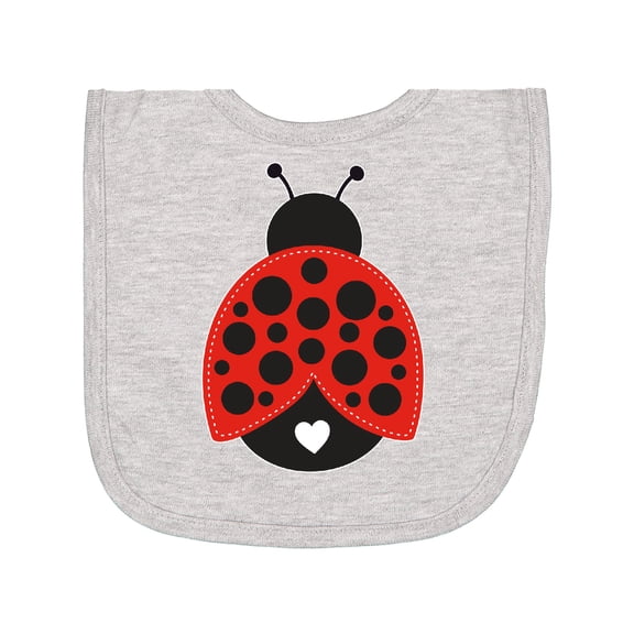 Inktastic Lady Bug Newborn Bib