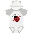 thumbnail image 1 of Inktastic Lady Bug and Hearts Girls Baby Bodysuit, 1 of 5