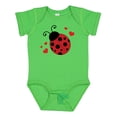 thumbnail image 1 of Inktastic Lady Bug and Hearts Girls Baby Bodysuit, 1 of 5