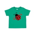 thumbnail image 1 of Inktastic Lady Bug and Hearts Girls Baby T-Shirt, 1 of 5