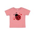 thumbnail image 1 of Inktastic Lady Bug and Hearts Girls Baby T-Shirt, 1 of 5