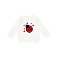 thumbnail image 1 of Inktastic Lady Bug and Hearts Toddler Sweatshirt, 1 of 4