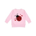 thumbnail image 1 of Inktastic Lady Bug and Hearts Toddler Sweatshirt, 1 of 4