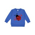 thumbnail image 1 of Inktastic Lady Bug and Hearts Toddler Sweatshirt, 1 of 4