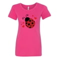 thumbnail image 1 of Inktastic Lady Bug and Hearts Women's T-Shirt, 1 of 5