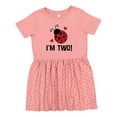 thumbnail image 1 of Inktastic Ladybug 2nd Birthday Cute 2 Year Old Girls Toddler Dress, 1 of 5
