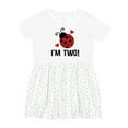 thumbnail image 1 of Inktastic Ladybug 2nd Birthday Cute 2 Year Old Girls Toddler Dress, 1 of 5