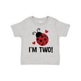thumbnail image 1 of Inktastic Ladybug 2nd Birthday Cute 2 Year Old Girls Toddler T-Shirt, 1 of 5