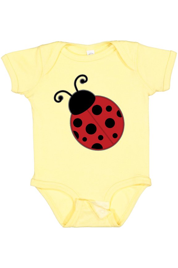 Ladybug Boys or Girls Baby Bodysuit