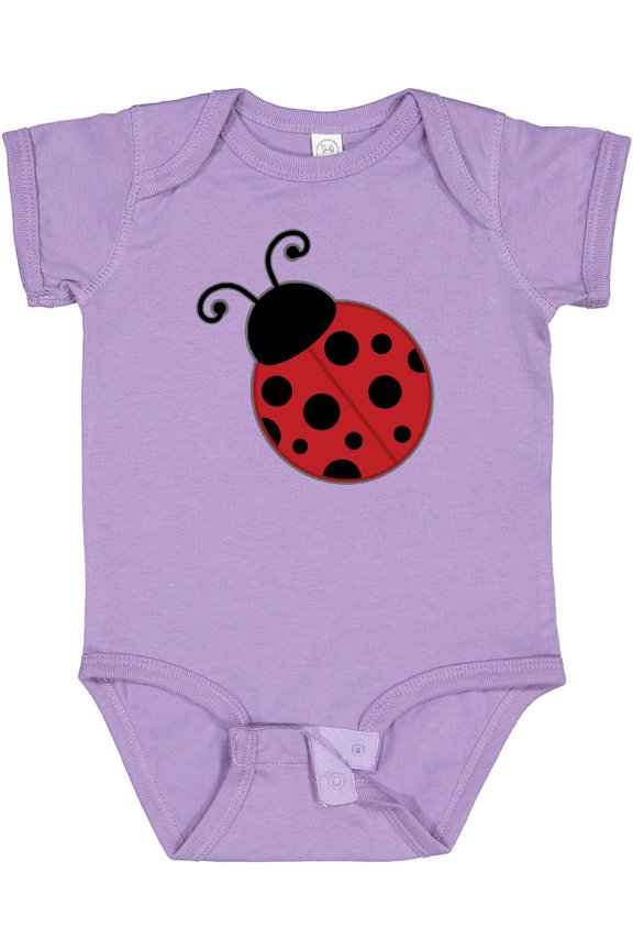 Ladybug Boys or Girls Baby Bodysuit