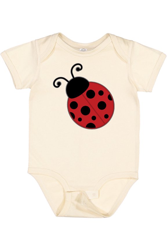 Ladybug Boys or Girls Baby Bodysuit