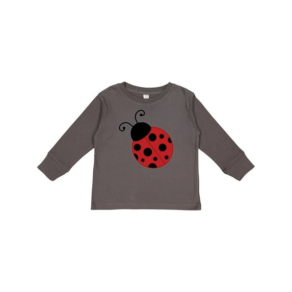 Inktastic Ladybug Boys or Girls Long Sleeve Toddler T-Shirt