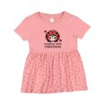 thumbnail image 1 of Inktastic Ladybug Cute Crawling Girls Baby Dress, 1 of 5