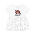 thumbnail image 1 of Inktastic Ladybug Cute Crawling Girls Baby Dress, 1 of 5