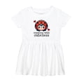thumbnail image 1 of Inktastic Ladybug Cute Crawling Girls Baby Dress, 1 of 5