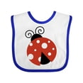 thumbnail image 1 of Inktastic Ladybug, Cute Ladybug, Red Ladybug, Ladybird Girls Baby Bib, 1 of 4