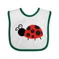 thumbnail image 1 of Inktastic Ladybug Girls Baby Bib, 1 of 4