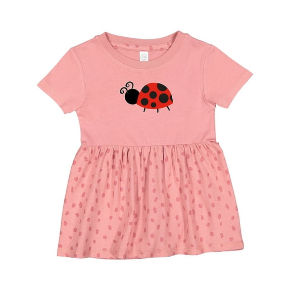 Inktastic Ladybug Girls Baby Dress