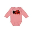 thumbnail image 1 of Inktastic Ladybug Girls Long Sleeve Baby Bodysuit, 1 of 5