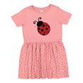 thumbnail image 1 of Inktastic Ladybug Girls Toddler Dress, 1 of 5