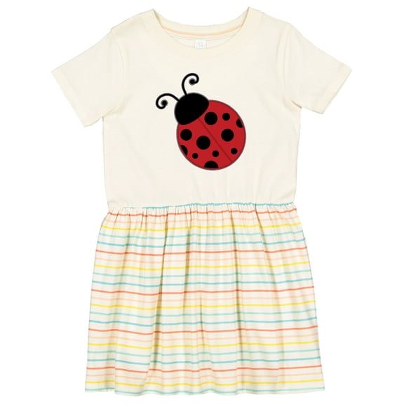Inktastic Ladybug Girls Toddler Dress