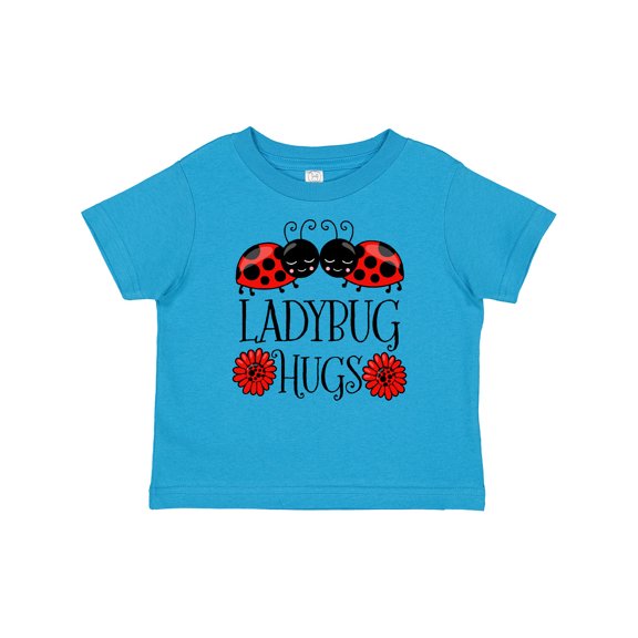 Inktastic Ladybug Hugs Cute Pair of Ladybugs Boys or Girls Baby T-Shirt