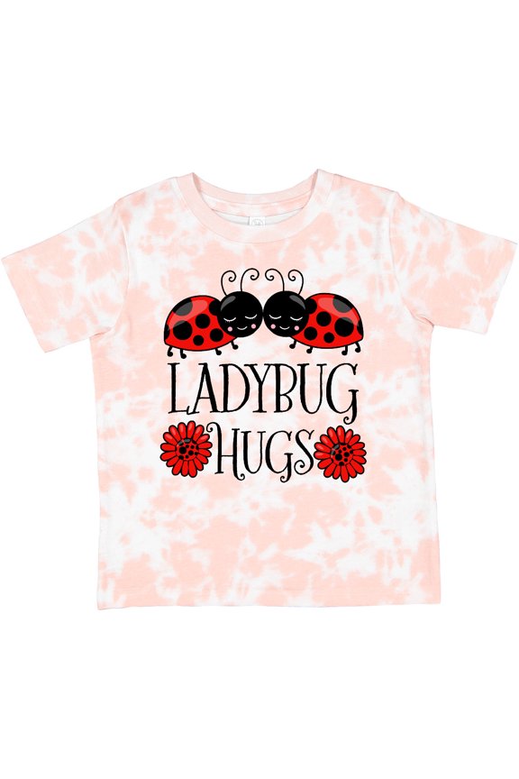 Ladybug Hugs Cute Pair of Ladybugs Boys or Girls Toddler T-Shirt