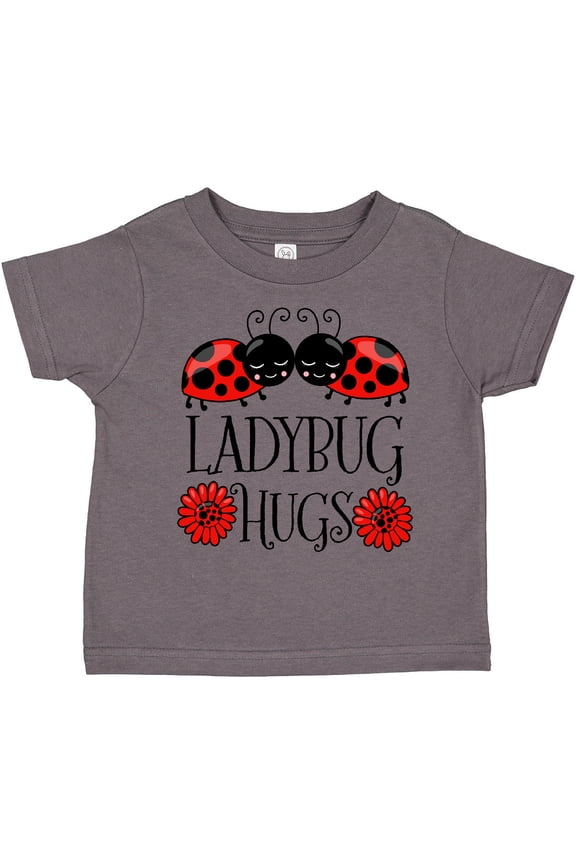 Ladybug Hugs Cute Pair of Ladybugs Boys or Girls Toddler T-Shirt