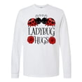 thumbnail image 1 of Inktastic Ladybug Hugs Cute Pair of Ladybugs Long Sleeve T-Shirt, 1 of 5