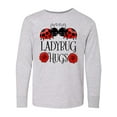 thumbnail image 1 of Inktastic Ladybug Hugs Cute Pair of Ladybugs Long Sleeve Youth T-Shirt, 1 of 5