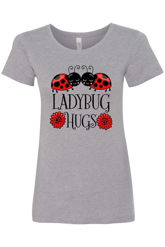 Ladybug Hugs Cute Pair of Ladybugs Women's T-Shirt
