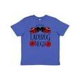 thumbnail image 1 of Inktastic Ladybug Hugs Cute Pair of Ladybugs Youth T-Shirt, 1 of 5