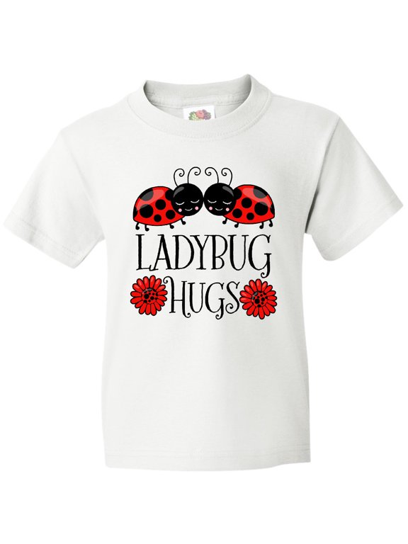 Ladybug Hugs Cute Pair of Ladybugs Youth T-Shirt