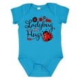thumbnail image 1 of Inktastic Ladybug Hugs with Cute Ladybug and Flowers Boys or Girls Baby Bodysuit, 1 of 5