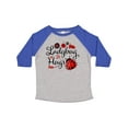 thumbnail image 1 of Inktastic Ladybug Hugs with Cute Ladybug and Flowers Boys or Girls Toddler T-Shirt, 1 of 5