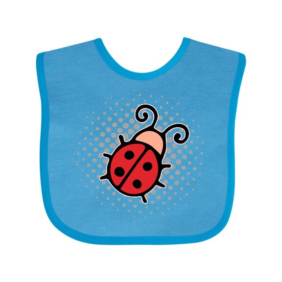 Inktastic Ladybug Lover Girls Baby Bib