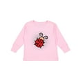 thumbnail image 1 of Inktastic Ladybug Lover Girls Long Sleeve Toddler T-Shirt, 1 of 5
