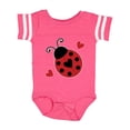 thumbnail image 1 of Inktastic Ladybug Lover Red and Black Girls Baby Bodysuit, 1 of 5