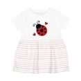 thumbnail image 1 of Inktastic Ladybug Lover Red and Black Girls Baby Dress, 1 of 5