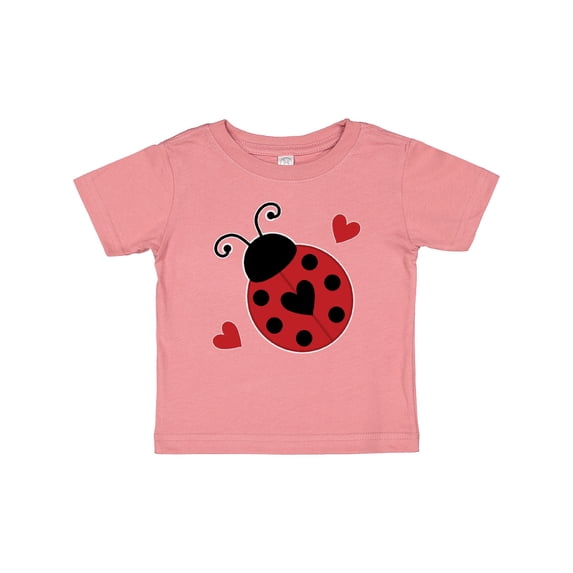 Inktastic Ladybug Lover Red and Black Girls Baby T-Shirt