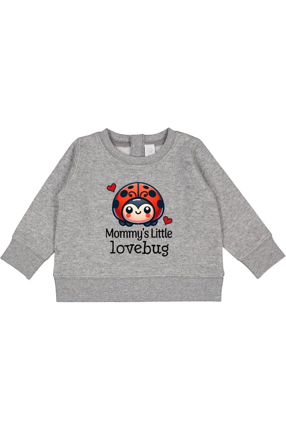 Ladybug Mommys Little Lovebug Baby Sweatshirt