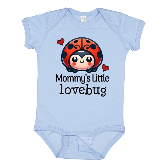 Inktastic Ladybug Mommys Little Lovebug Boys or Girls Baby Bodysuit