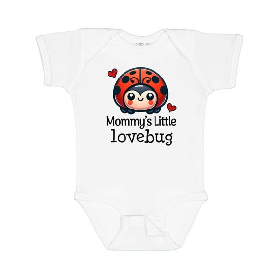 Inktastic Ladybug Mommys Little Lovebug Boys or Girls Baby Bodysuit