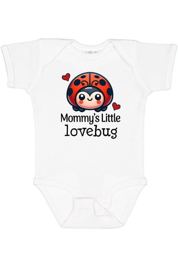 Ladybug Mommys Little Lovebug Boys or Girls Baby Bodysuit