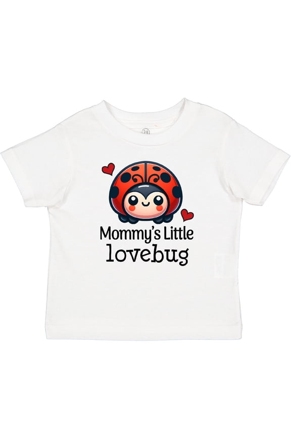 Ladybug Mommys Little Lovebug Boys or Girls Baby T-Shirt