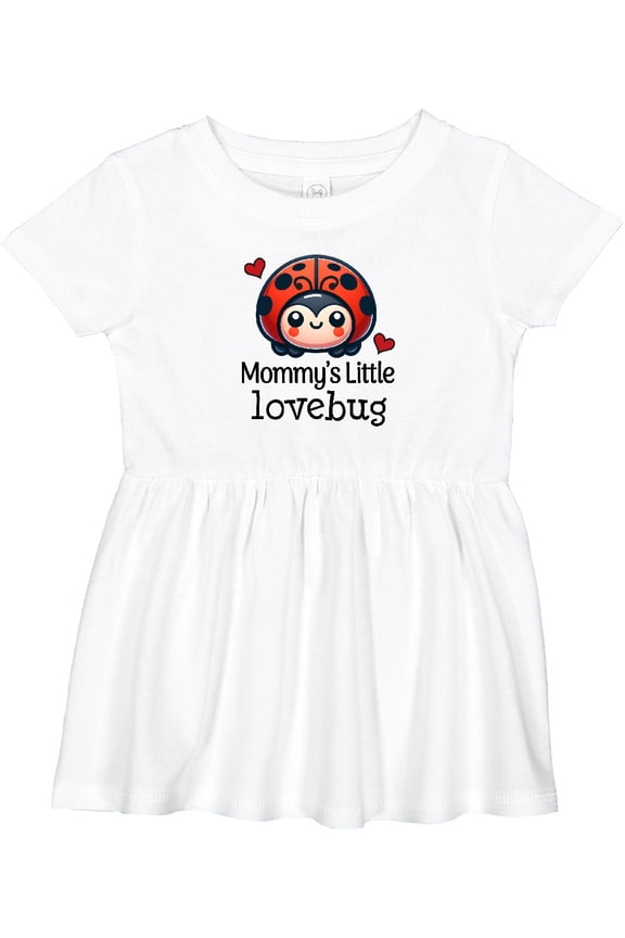 Ladybug Mommys Little Lovebug Girls Baby Dress